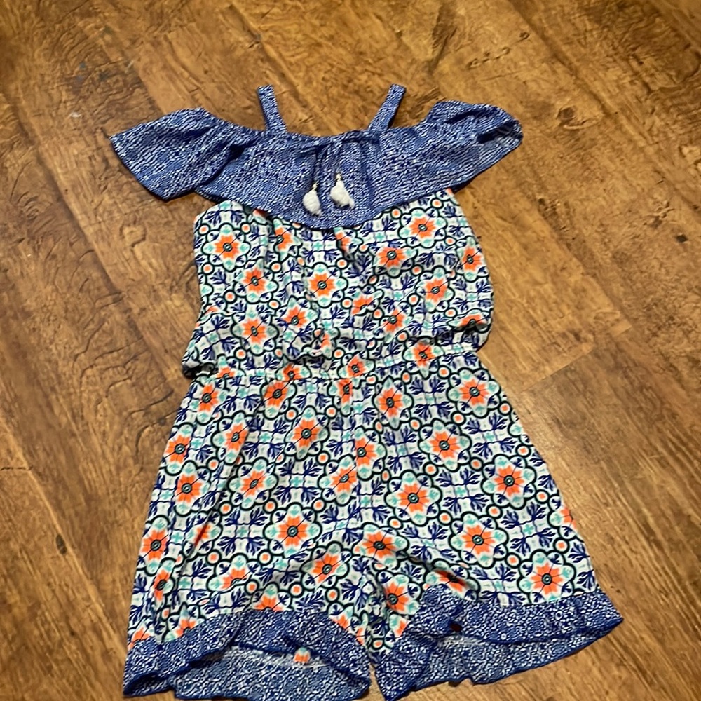 Cute girls large romper